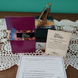 Just The Right Shoe Mini Collectible